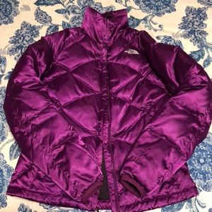Women’s North Face down coat.